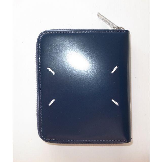 Maison Martin Margiela(マルタンマルジェラ)のマルジェラ 財布 round zip wallet navy 21SS  メンズのファッション小物(折り財布)の商品写真