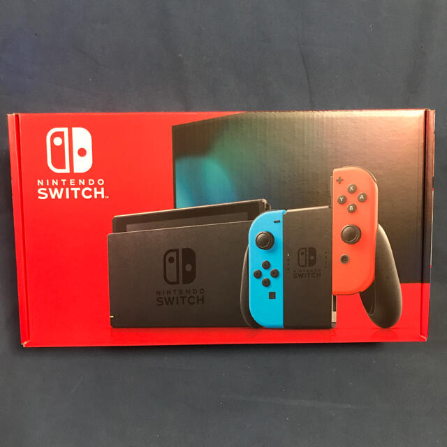 新品未開封！Nintendo Switch ブルー/レッド