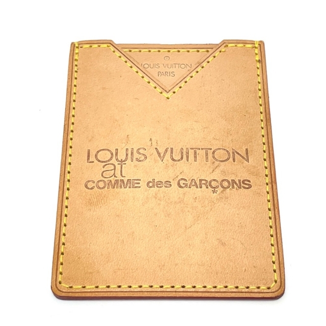 ルイヴィトン LOUIS VUITTON コラボ コム・デ・ギャルソン ヌメ革 パス