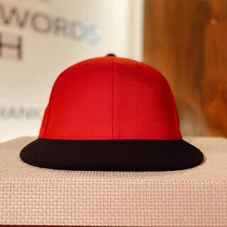 バックチャンネル(Back Channel)の【Back Channel】LETTER B.B. CAP / LAST RED(キャップ)