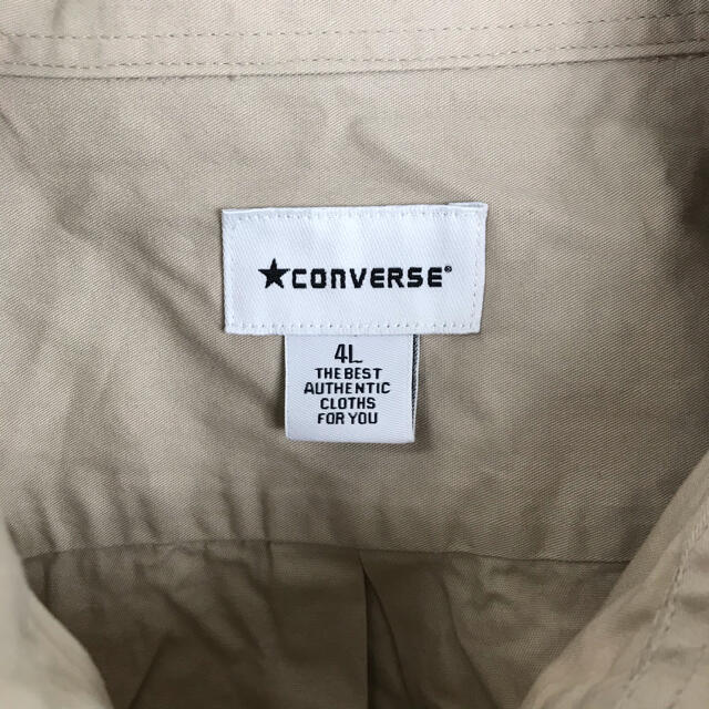 CONVERSE(コンバース)の希少　コンバース　XXXXL 超ビッグサイズ　長袖　シャツ メンズのトップス(シャツ)の商品写真