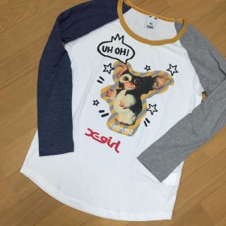 エックスガール(X-girl)のラグラン ギズモ ロンT(Tシャツ(長袖/七分))