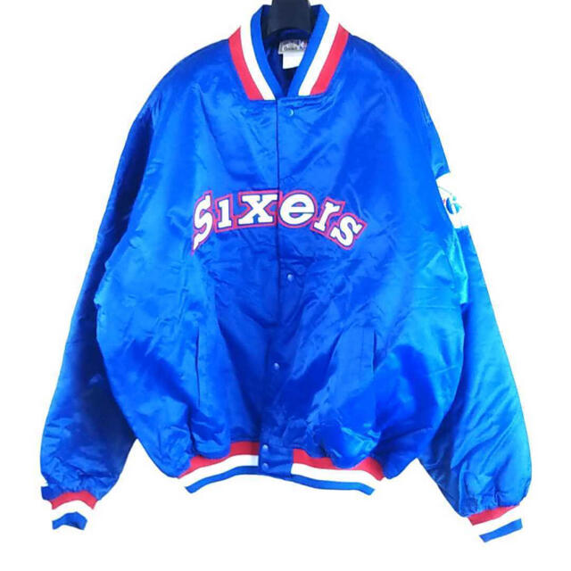 NBA シクサーズ スタジャン ボンバージャケット MA1  3XL