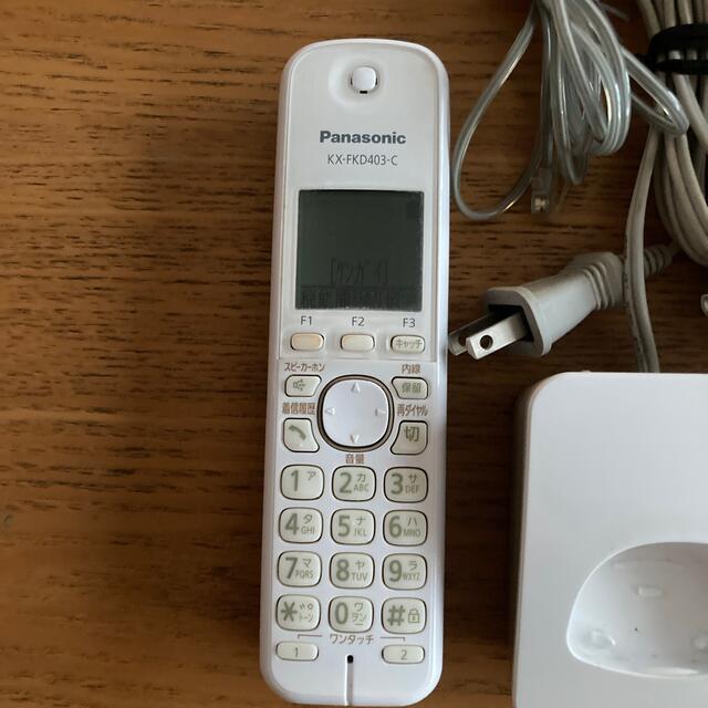 Panasonic(パナソニック)のPanasonic ＶＥ-GD 23-W 中古　電話機 スマホ/家電/カメラの生活家電(その他)の商品写真