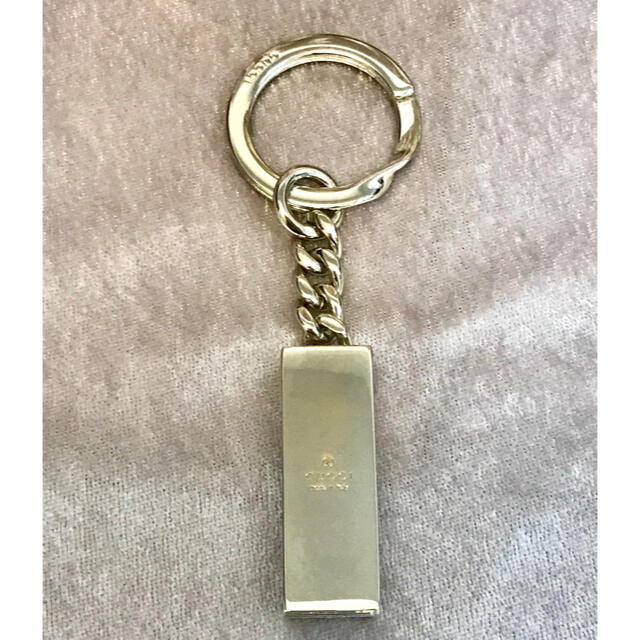 Gucci(グッチ)の美品 グッチ キーホルダー ゴールドカラー 10062 レディースのファッション小物(キーホルダー)の商品写真