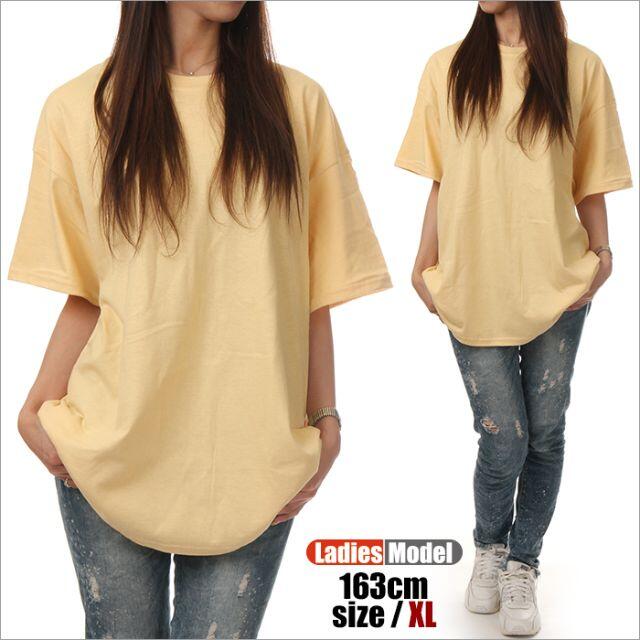 GILDAN(ギルタン)の【新品】ギルダン 半袖 Tシャツ レディース XL ベガスゴールド 無地 レディースのトップス(Tシャツ(半袖/袖なし))の商品写真