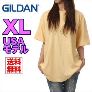 ギルタン(GILDAN)の【新品】ギルダン 半袖 Tシャツ レディース XL ベガスゴールド 無地(Tシャツ(半袖/袖なし))