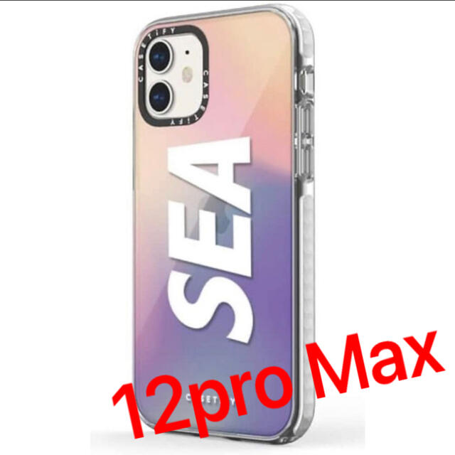 WIND AND SEA CASETiFY iPhone 12pro Max スマホ/家電/カメラのスマホアクセサリー(iPhoneケース)の商品写真