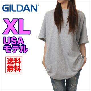 ギルタン(GILDAN)の【新品】ギルダン 半袖 Tシャツ レディース XL グレー 無地(Tシャツ(半袖/袖なし))