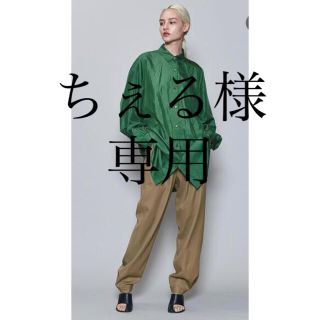 ビューティアンドユースユナイテッドアローズ(BEAUTY&YOUTH UNITED ARROWS)のroku ナイロンシルクシャツ(シャツ/ブラウス(半袖/袖なし))