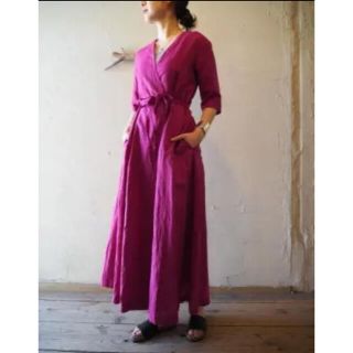 シンゾーン(Shinzone)のTHE SHINZONE  COTTON LINEN ONE-PIECE(ロングワンピース/マキシワンピース)