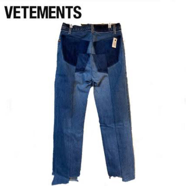 新品未使用 VETEMENTS 再構築デニム　S