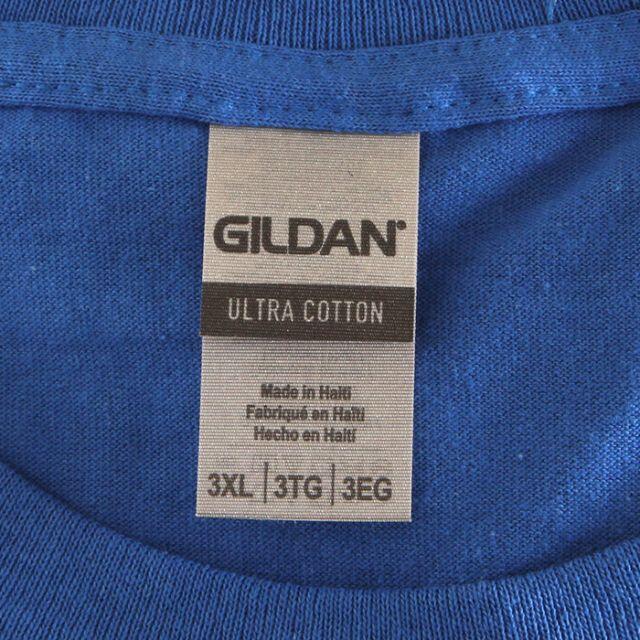 GILDAN(ギルタン)の【新品】ギルダン 半袖 Tシャツ レディース 3XL 青 ブルー 無地 レディースのトップス(Tシャツ(半袖/袖なし))の商品写真