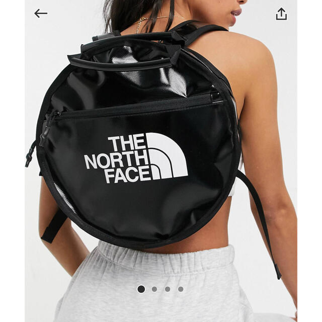 THE NORTH FACE(ザノースフェイス)の【レア】新作　ノースフェイス　ベース　キャンプ　サークル　バッグ　ブラック レディースのバッグ(リュック/バックパック)の商品写真