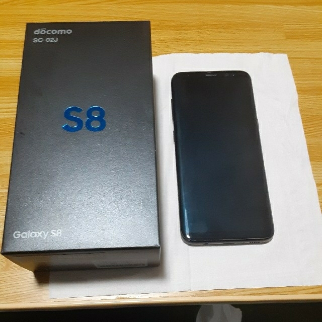 ギャラクシーS8  64GB　ブラック　docomo