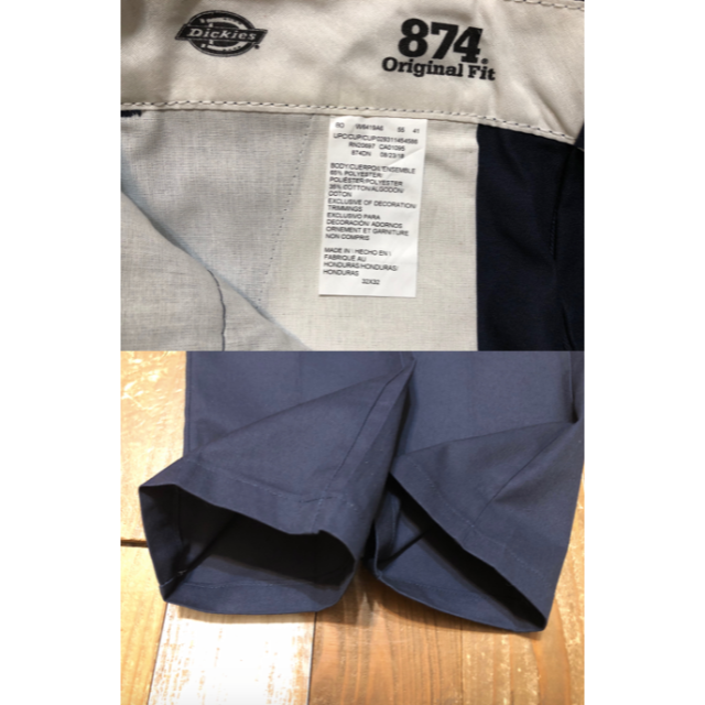 Dickies(ディッキーズ)の専用３１０５７　アメリカ 輸入 ディッキーズ　８７４　Dネイビー　W３２ メンズのパンツ(ワークパンツ/カーゴパンツ)の商品写真