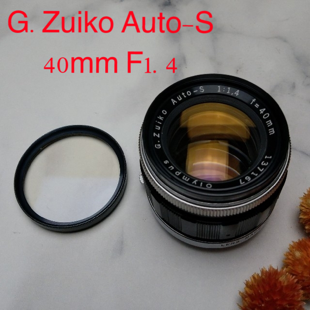 オリンパス G.ZUIKO AUTO S 40mm f1.4 カメラ レンズ 【売れ筋