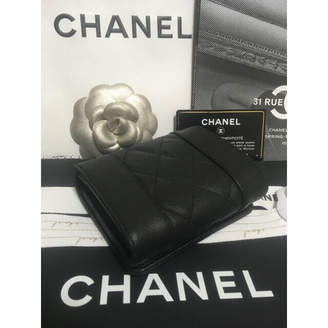 超美品 ★ CHANEL シャネル マドモアゼル 三つ折り財布 正規品