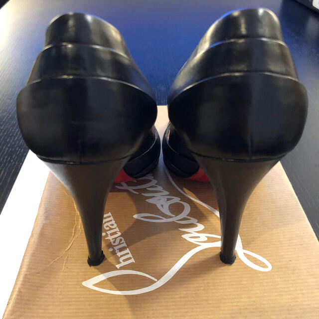 美品 クリスチャンルブタン パンプス 黒 35 美品 クリスチャンルブタン パンプス 黒 35