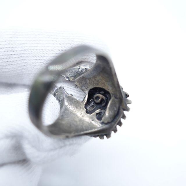 G&S VINTAGE 80s FEATHER SKULL RING 大名 メンズのアクセサリー(リング(指輪))の商品写真