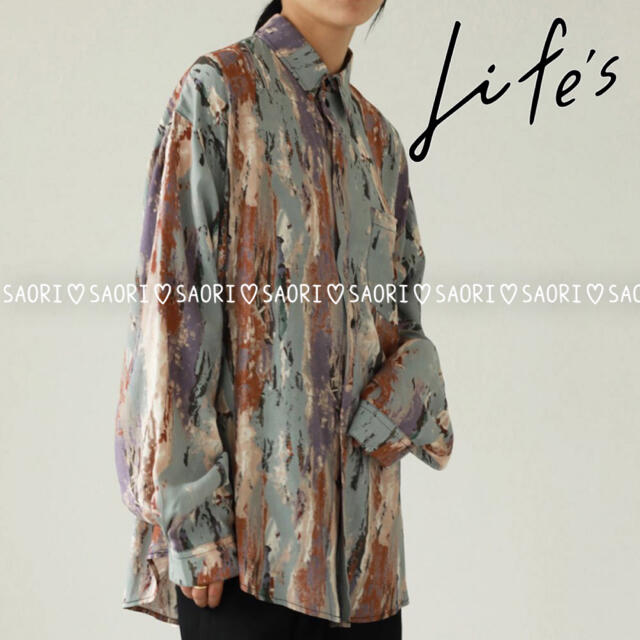 シャツ/ブラウス(長袖/七分)TODAYFUL【新品未使用】Paint Rough Shirts