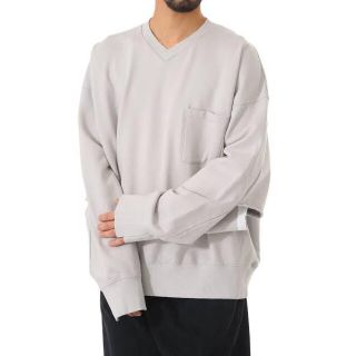 ワンエルディーケーセレクト(1LDK SELECT)のstein シュタインDIVIDE SLEEVE V NECK SWEAT LS(スウェット)