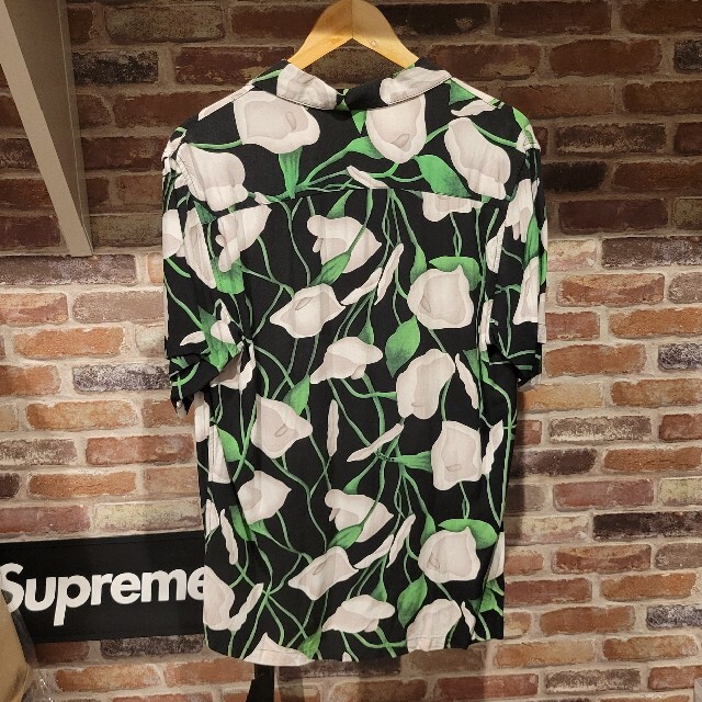 SUPREME(シュプリーム) 18SS LILY RAYON SHIRTS グリーン、ブラック
