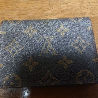 ルイヴィトン(LOUIS VUITTON)のLOUIS VUITTONモノグラム定期入れ(名刺入れ/定期入れ)