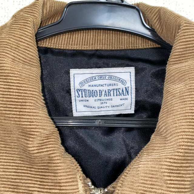 studio d'artisan(ステュディオダルチザン)コーデュロイジャケット