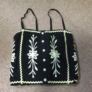 シールームリン(SeaRoomlynn)のsearoomlynn 刺繍ビスチェ(ベアトップ/チューブトップ)