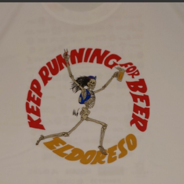 エルドレッソ Running For Beer Tシャツ M