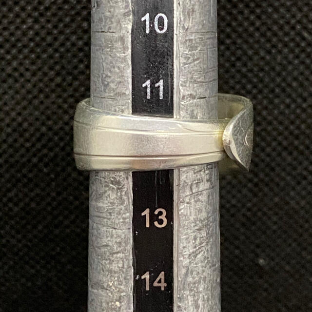 アンティーク リング スプーンリング 12号 調節可 50s アメリカ 1918 メンズのアクセサリー(リング(指輪))の商品写真