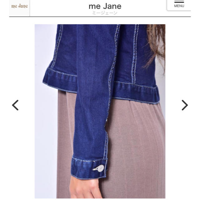 me Jane(ミージェーン)のme jane♡Gジャン レディースのジャケット/アウター(Gジャン/デニムジャケット)の商品写真