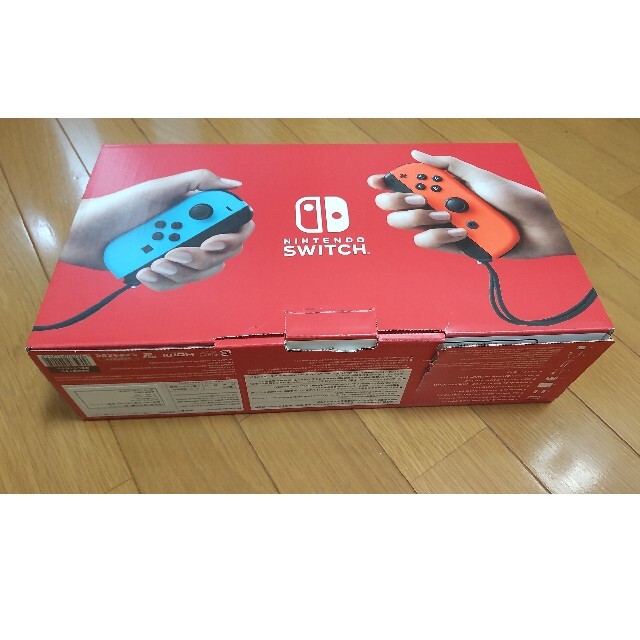 新品任天堂スイッチ本体switch未開封3000円クーポン付きネオンカラー