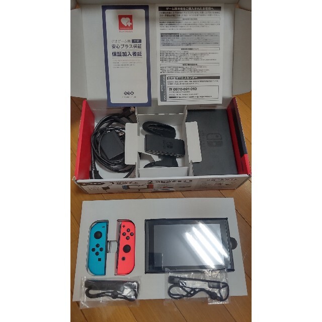 [綺麗]Nintendo Switch 本体セット 0670