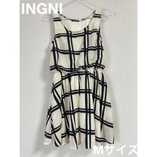 イング(INGNI)のINGNI イング　M ミニ丈ワンピ　ワンピース(ミニワンピース)