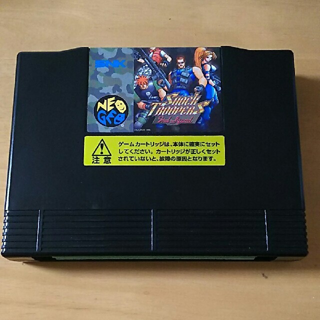 NEOGEO(ネオジオ)の【NEOGEO】ショックトルーパーズ セカンドスカッド エンタメ/ホビーのゲームソフト/ゲーム機本体(家庭用ゲームソフト)の商品写真