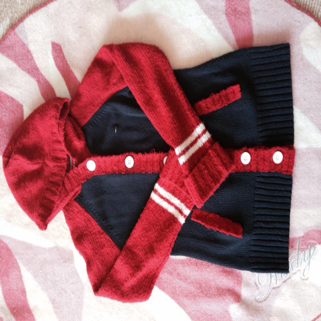 tommy girl(トミーガール)のtommy girl☆ニット パーカー レディースのトップス(ニット/セーター)の商品写真