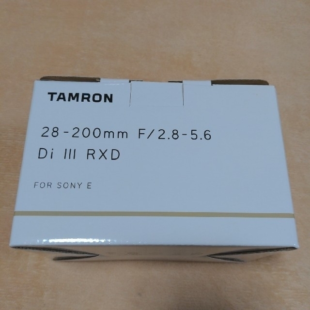 タムロン 28-200mm F2.8-5.6 DiIII RXD 新品・未開封品