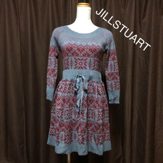 ジルスチュアート(JILLSTUART)の【新品】JILLSTUART♡ニットワンピ(ひざ丈ワンピース)