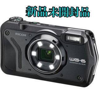 リコー(RICOH)の新品★リコー RICOH コンパクトデジタルカメラ WG-6 ブラック(コンパクトデジタルカメラ)