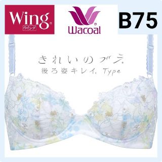 ワコール(Wacoal)のWacoal ワコール Wing きれいのブラ 後ろ姿キレイType　B75(ブラ)