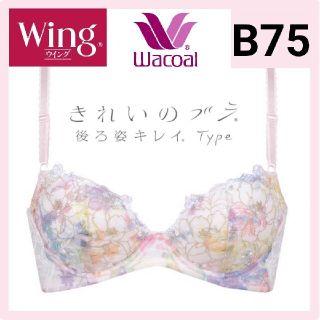 ワコール(Wacoal)のWacoal ワコール Wing きれいのブラ 後ろ姿キレイType　B75(ブラ)