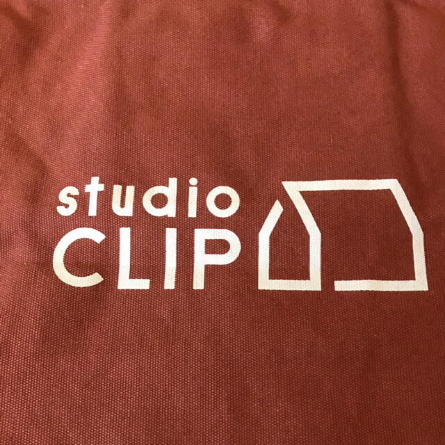 STUDIO CLIP(スタディオクリップ)の☆studio  clip キャンバスロゴトートバッグ　ブラウン☆ レディースのバッグ(トートバッグ)の商品写真