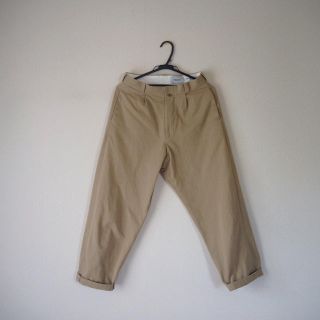 ヤエカ(YAECA)のYAECA  Chino Cloth Pants - wide #khaki(チノパン)