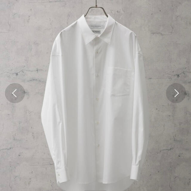 URBAN RESEARCH(アーバンリサーチ)のトーマスメイソンオーバーシャツ　ホワイト　M メンズのトップス(シャツ)の商品写真