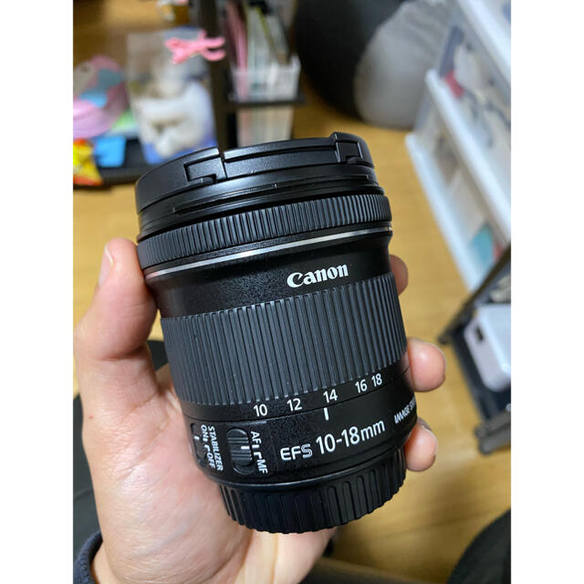 Canon(キヤノン)のCanon EF S 10-18mm f/4.5-5.6 IS STM スマホ/家電/カメラのカメラ(レンズ(ズーム))の商品写真