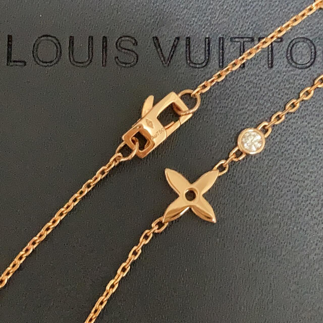 LOUIS VUITTON(ルイヴィトン)の専用品です。　　　ルイヴィトン　k18 PG ダイヤモンド　ネックレス レディースのアクセサリー(ネックレス)の商品写真