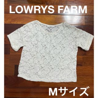 ローリーズファーム(LOWRYS FARM)のLOWRYS FARM ローリーズファーム　M 透け感　(Tシャツ(半袖/袖なし))