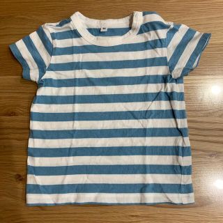 ムジルシリョウヒン(MUJI (無印良品))の無印良品　ボーダーTシャツ　半袖　(Tシャツ/カットソー)